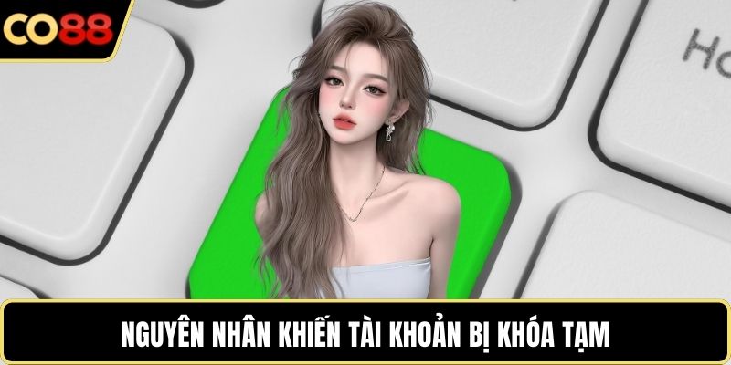 Nguyên nhân khiến tài khoản bị khóa tạm